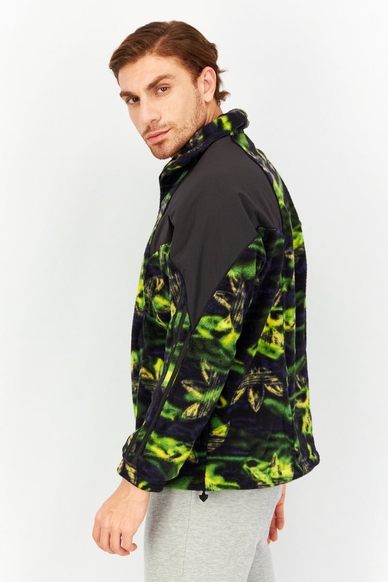 adidas Originals جاكيت رياضي طويل الأكمام للرجال، متعدد الألوان - Image 2